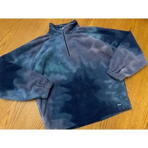 Hollister Fleece Sweatshirt- Purple & Blue- Size XS